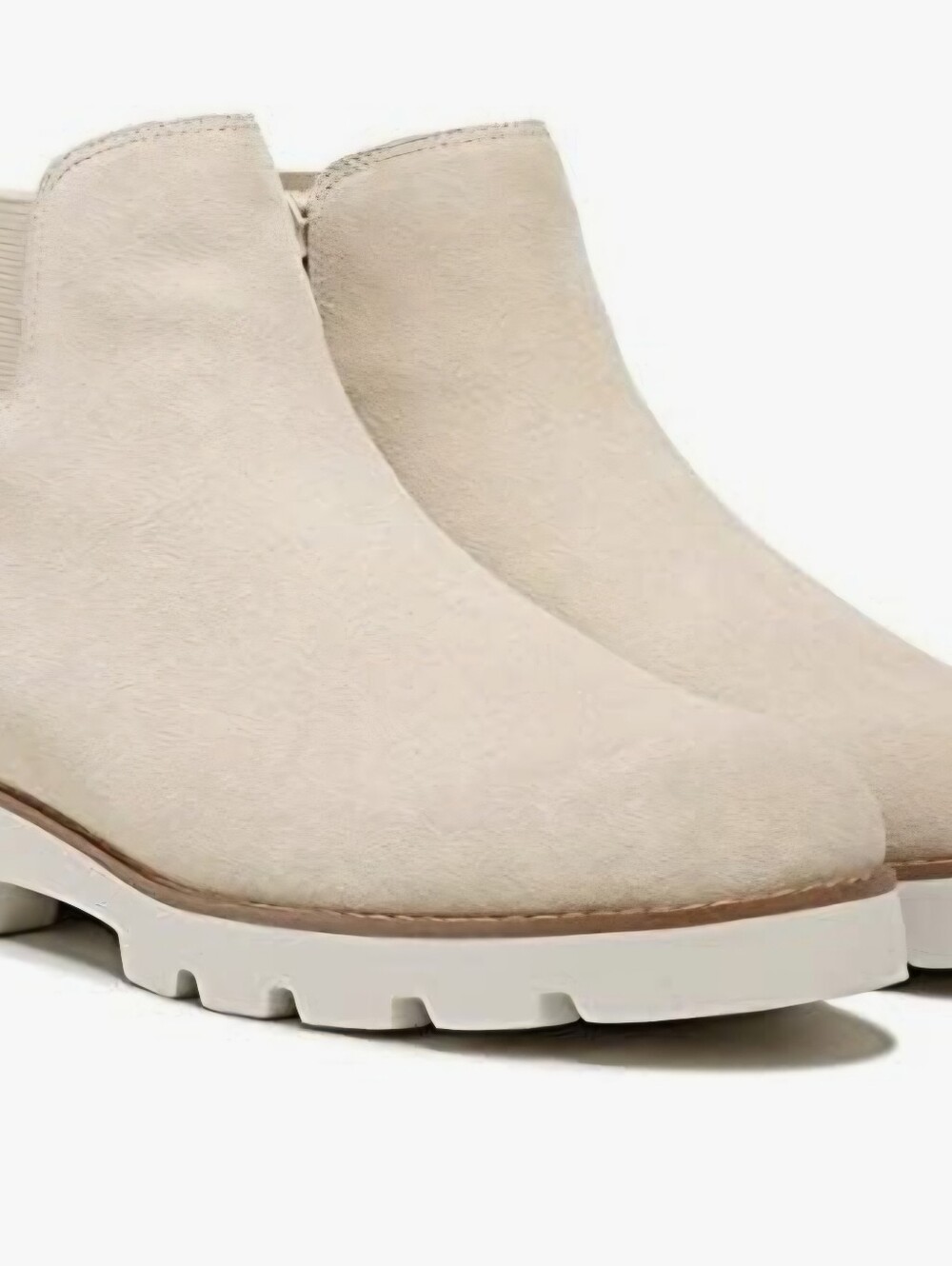 Vionic Brionie Simolina Suede Chelsea Ankle Boots Lightweight Zipper Design 7.5